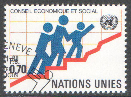 United Nations Geneva Scott 97 Used
